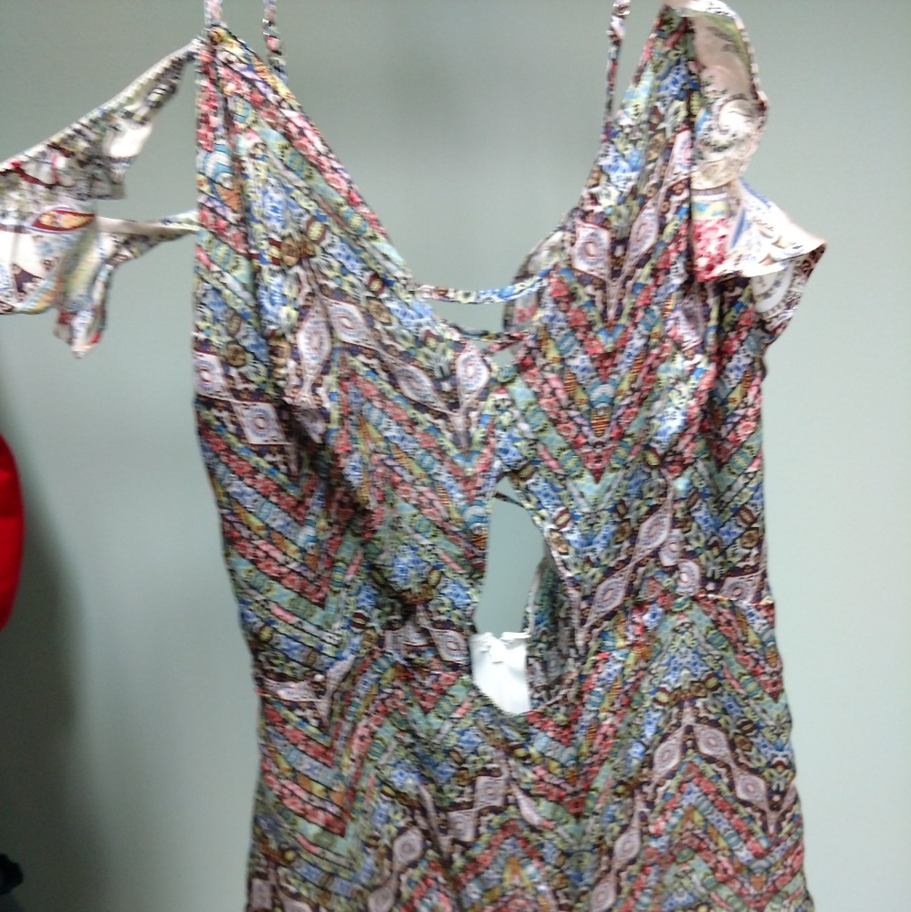 💗💗 Victoria's Secret Paisley Silk Romper - Picture 3 of 7